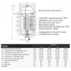Водонагрівач електричний комбінований Thermo Alliance Neptun вертикальний 100 л. т.о. 0,6 кв.м правий, мокрий ТЕН 1,5 кВт (CWH 10048 8S R) Водонагрівач електричний комбінований Thermo Alliance Neptun вертикальний 100 л. т.о. 0,6 кв.м правий, мокрий ТЕН 1,5 кВт (CWH 10048 8S R)